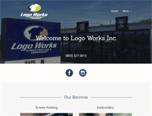 Tablet Screenshot of logoworks1.com